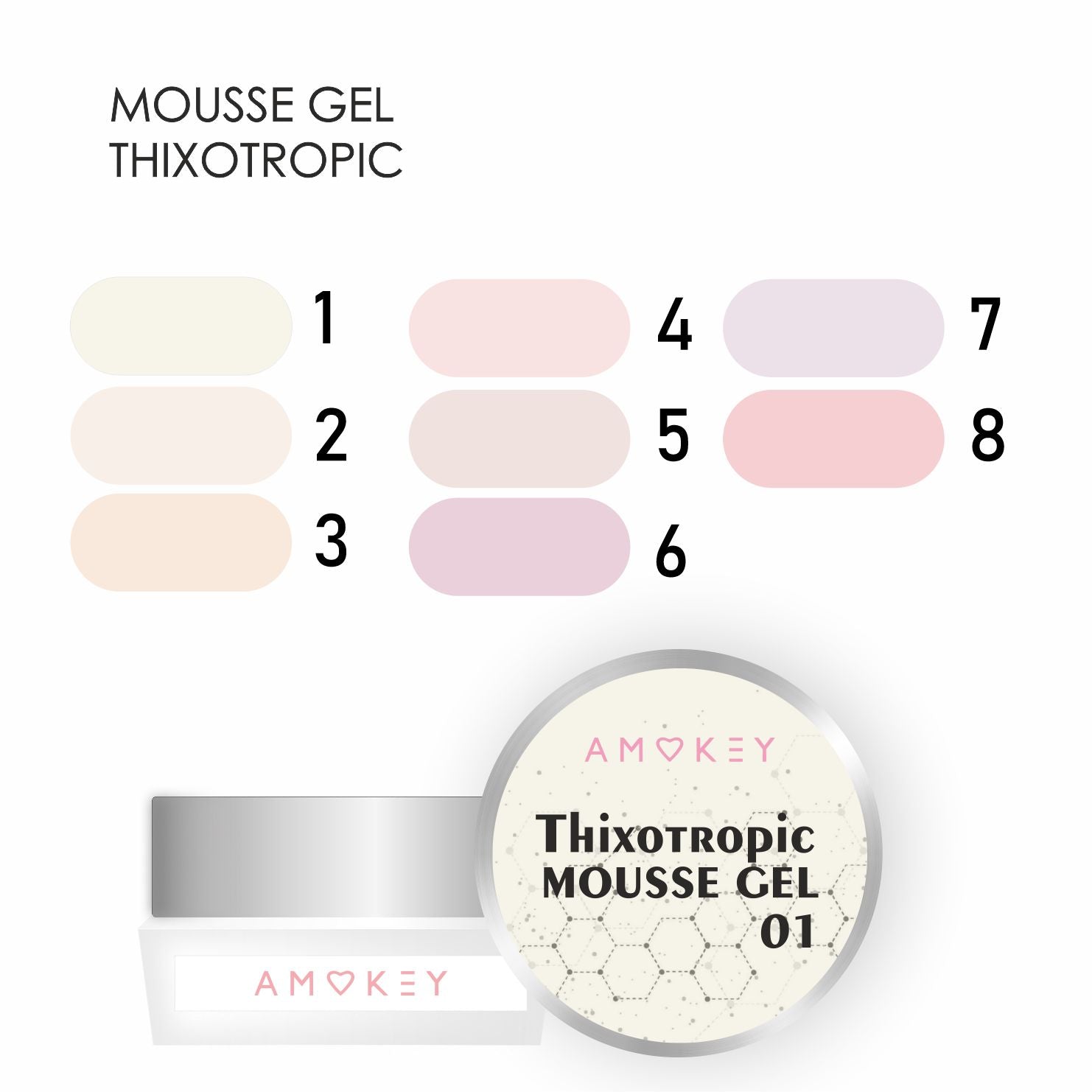 Colección Thixotropic mousse 15 ML