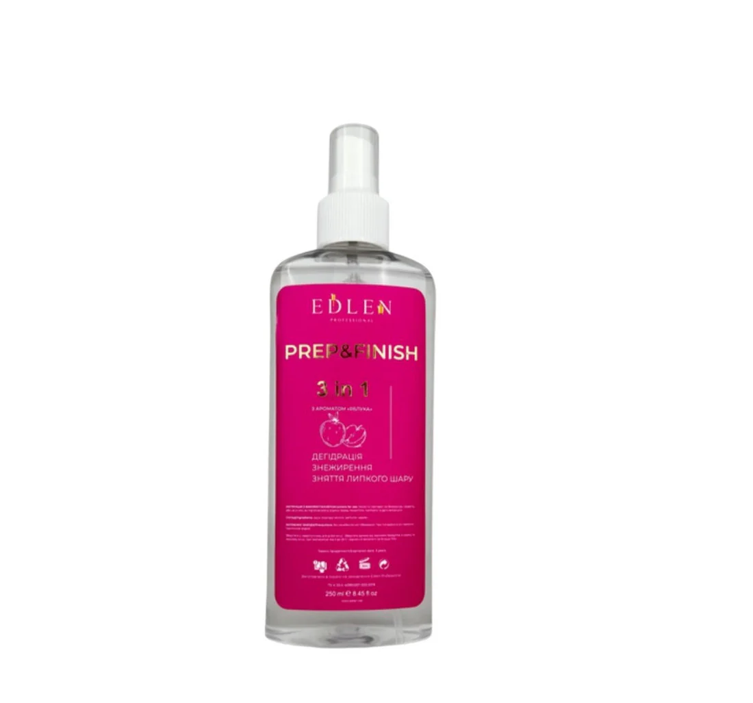 Edlen cleanser prep and finish 
250ml